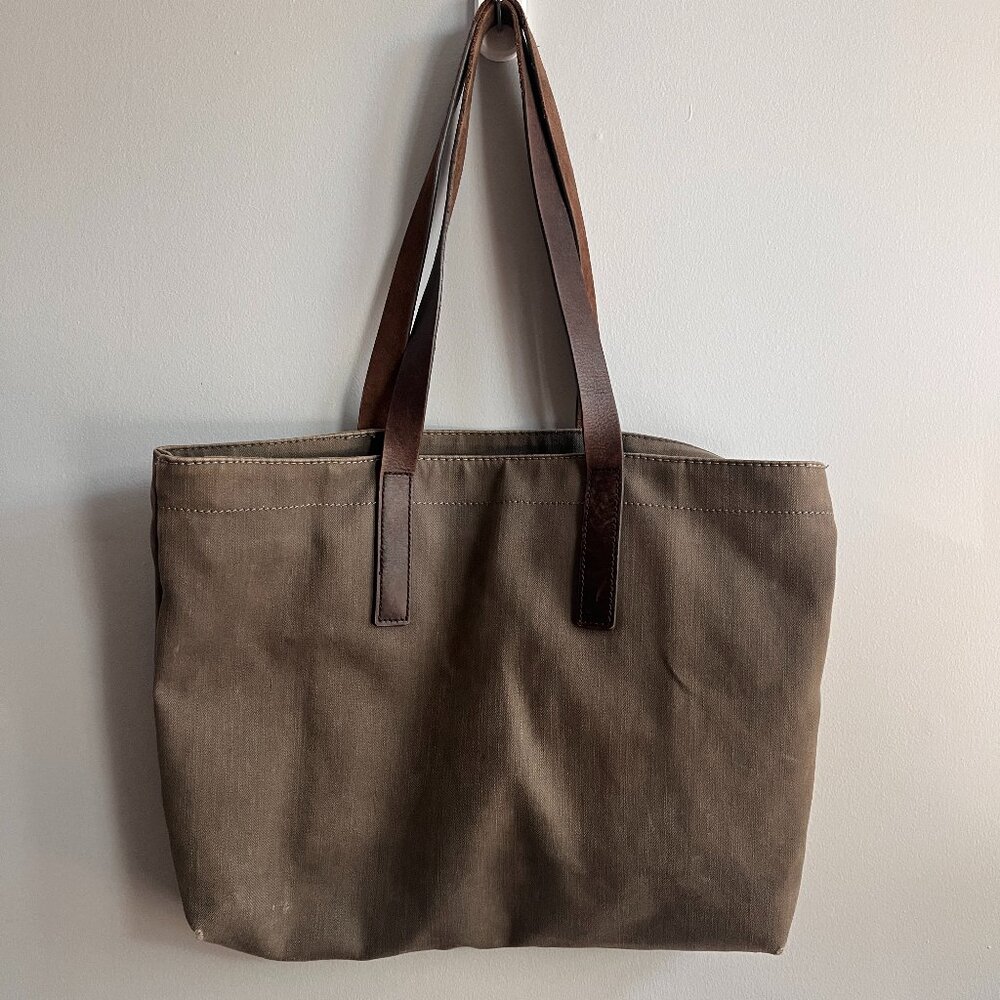 OG Everlane work bag/tote in grey canvas